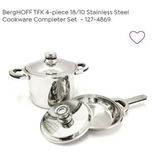 BergHOFF stainless steel cookware set